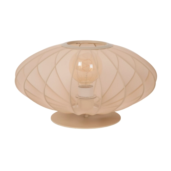 CORINA Lampa stołowa Ø 40 cm 1xE27 beżowy 03547/40/38 Lucide - zdjęcie dodatkowe 3
